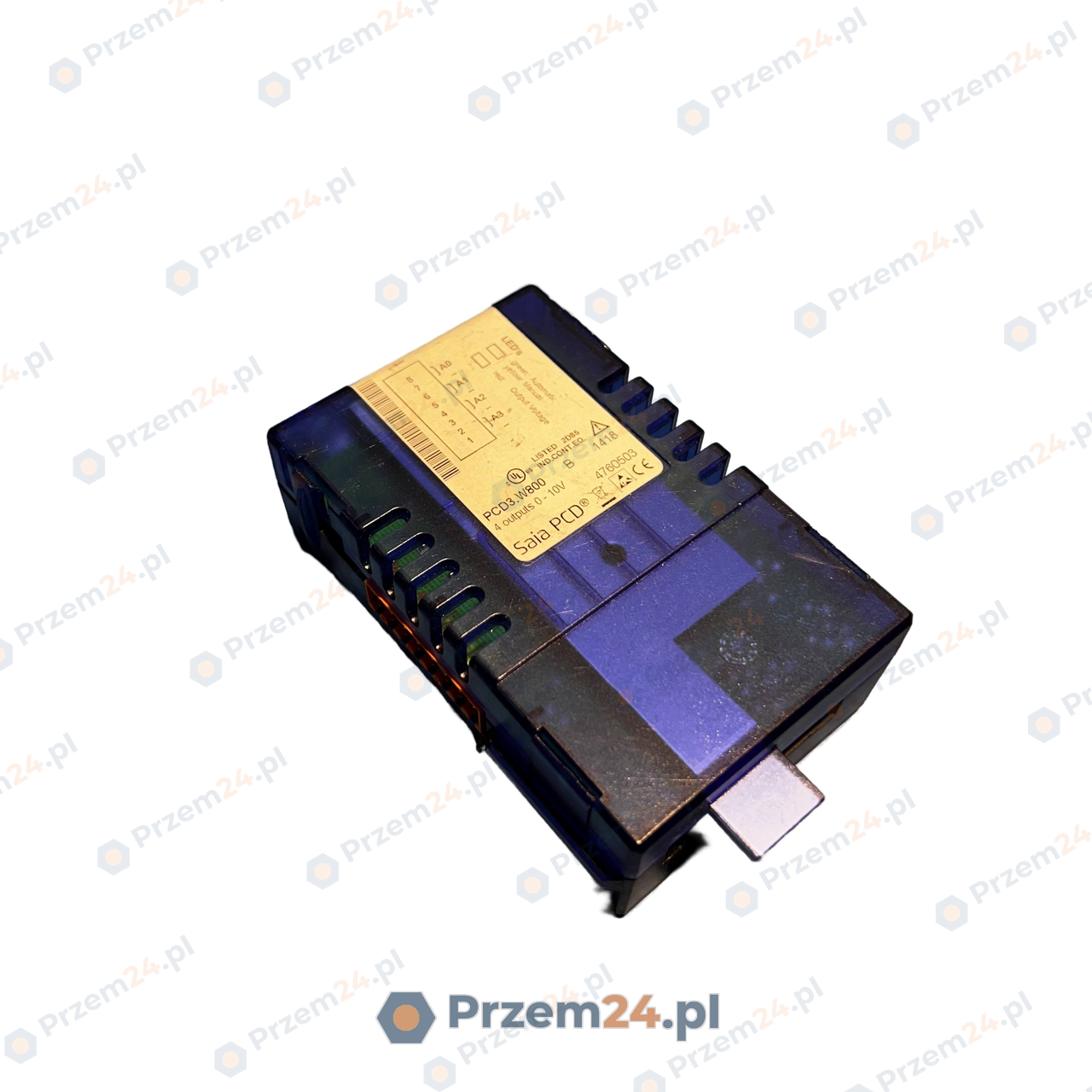 Saia-PCD3.W800-Analog-Output-Module-4-outputs-0-10V-Used