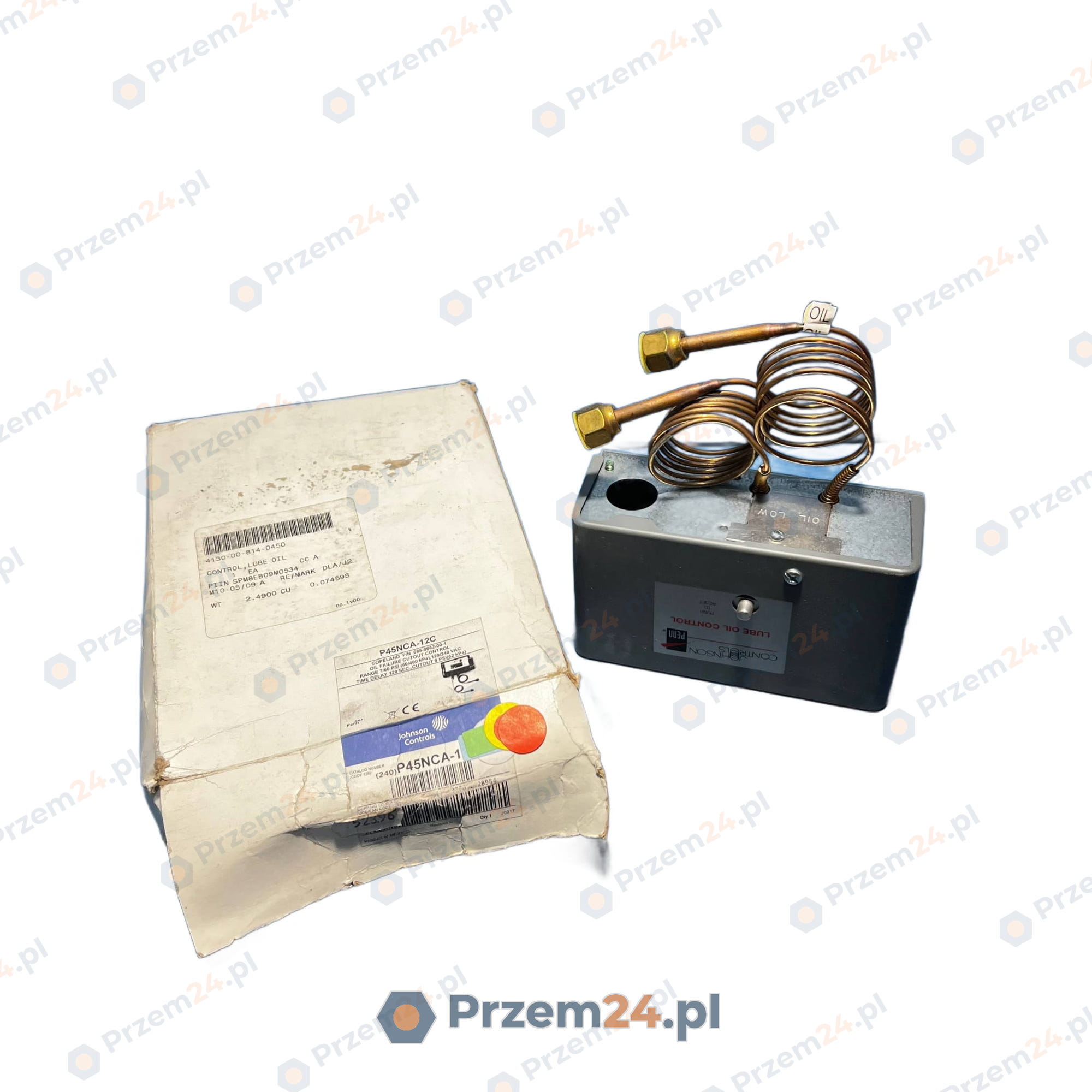 JOHNSON-CONTROLS-P45NCA-12-P45NCA12-Lube-Oil-Control-New-in-box
