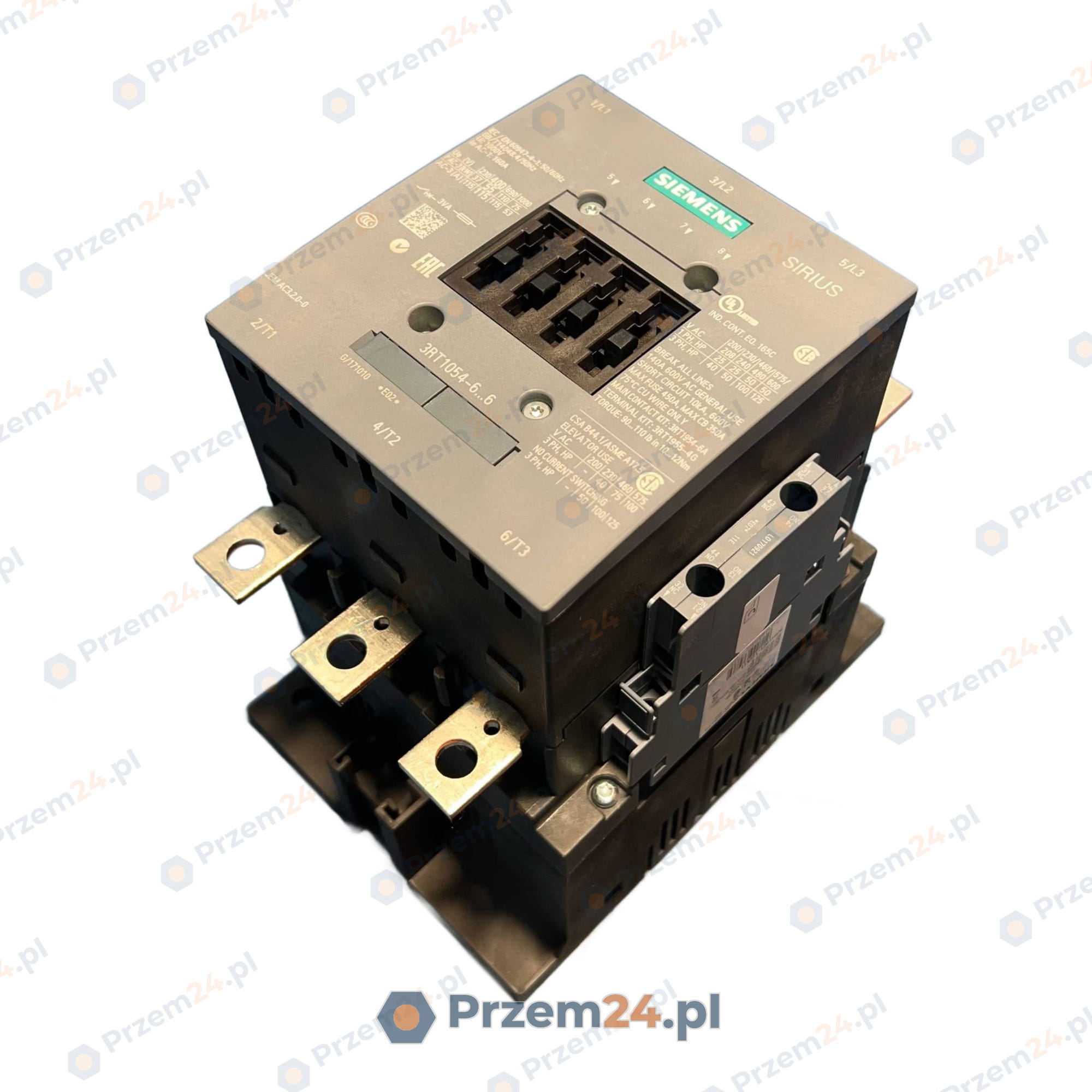 SIEMENS-3RT1054-6AP36-Contactor-55KW-400V-AC-3-New-no-box