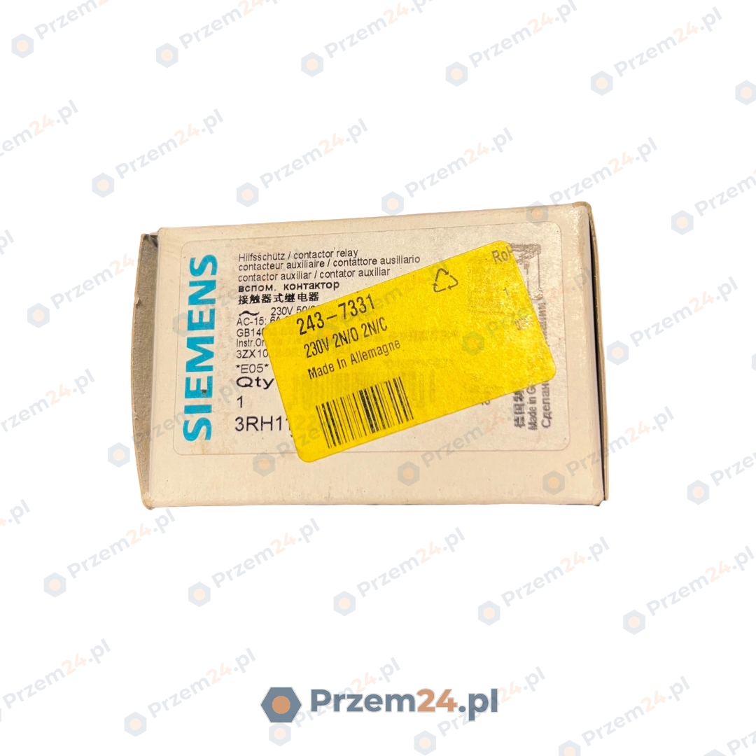SIEMENS-3RH1122-1AP00-Contactor-Relay-22E-2NO-2NC-230V-50-60Hz-New-in-box