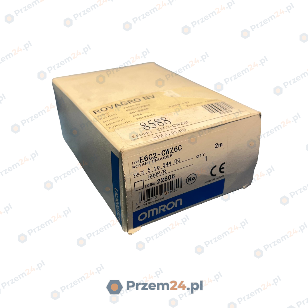 Omron-E6C2-CWZ6C-Enkoder-500P-R-5-20VDC-2M-MADE-IN-JAPAN-New-in-box