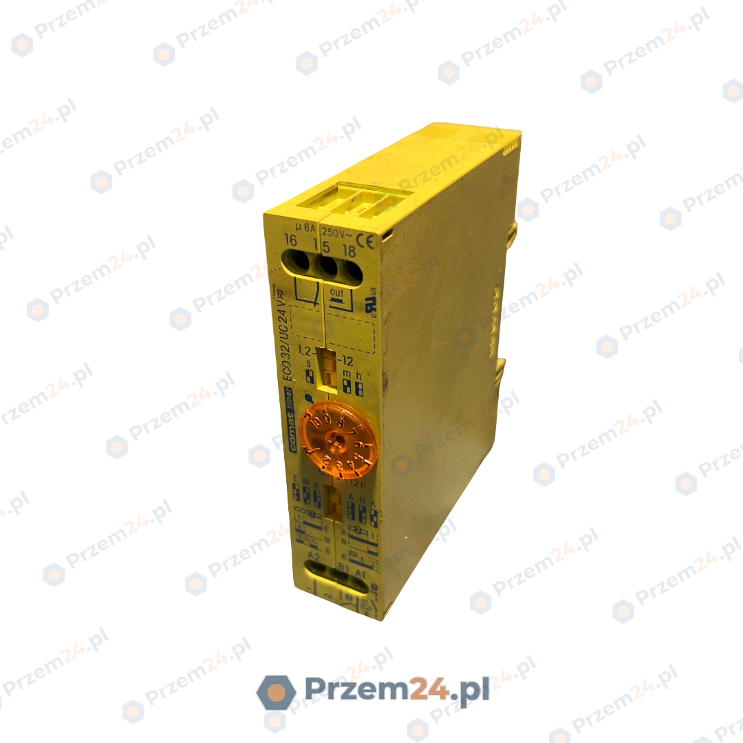Comat-ECO32-UC24V-Time-Delay-Relay-6A-250VAC-Used