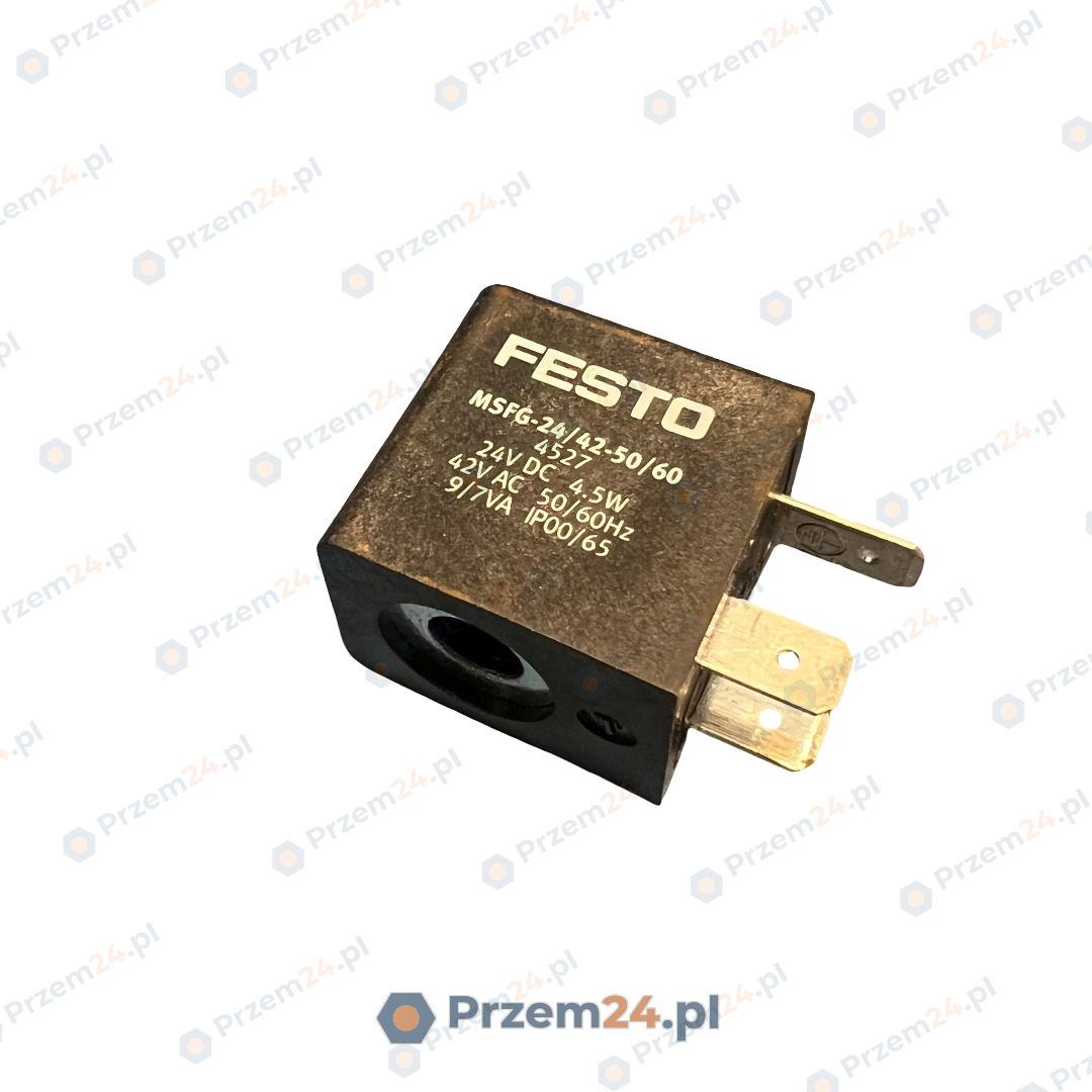 Festo-MSFG-24-42-50-60-DS-4527-Solenoid-coil-24VDC-42VAC-4.5W-New