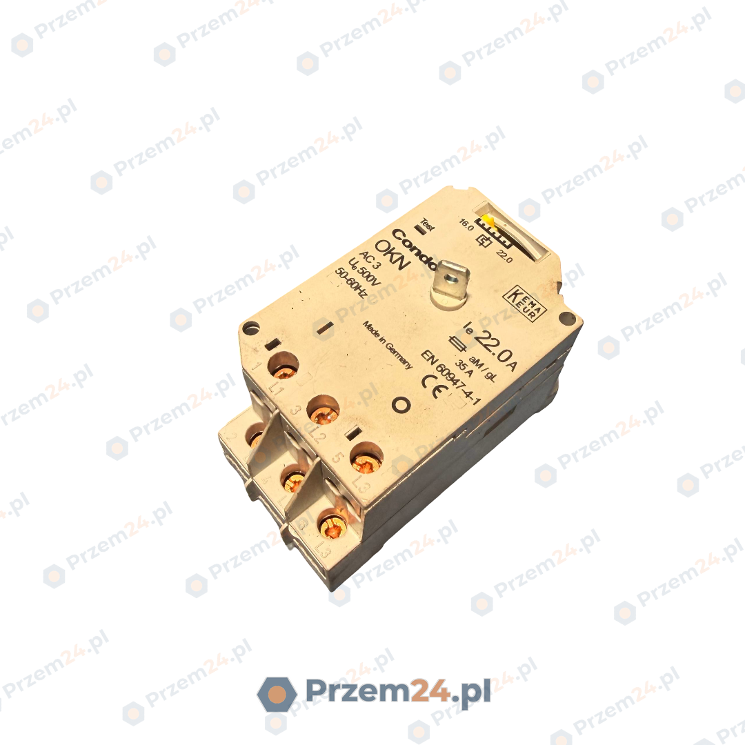 CONDOR-OKN-220-Overload-Circuit-Breaker-AC-3-500V-50-60Hz-Used