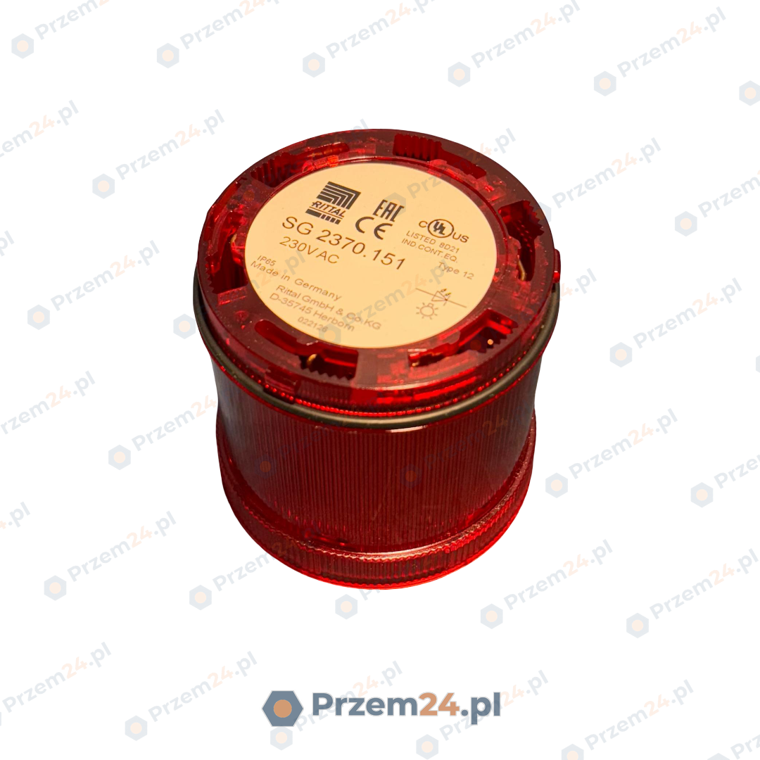 Rittal-SG-2370.151-SG2370151-Red-LED-Steady-Light-Component-230V-AC-Used