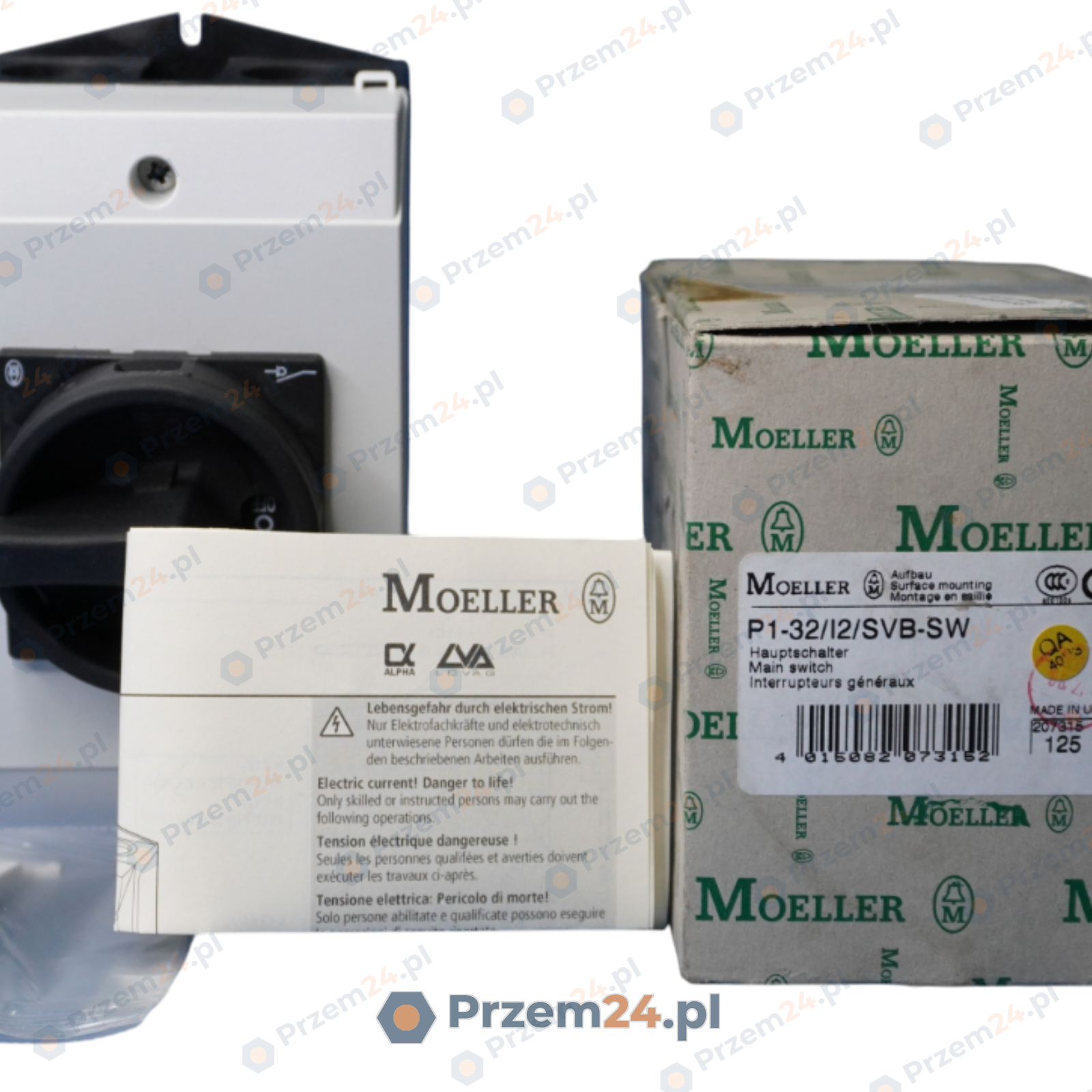 MOELLER-P1-32-I2-SVB-SW-(207315)-Main-switch-New-in-box