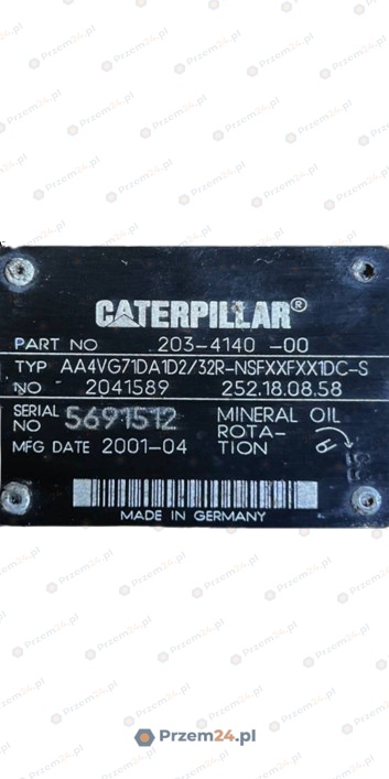 Caterpillar-203-4140-(Rexroth-R902041589)-Hydraulic-Pump-for-Caterpillar