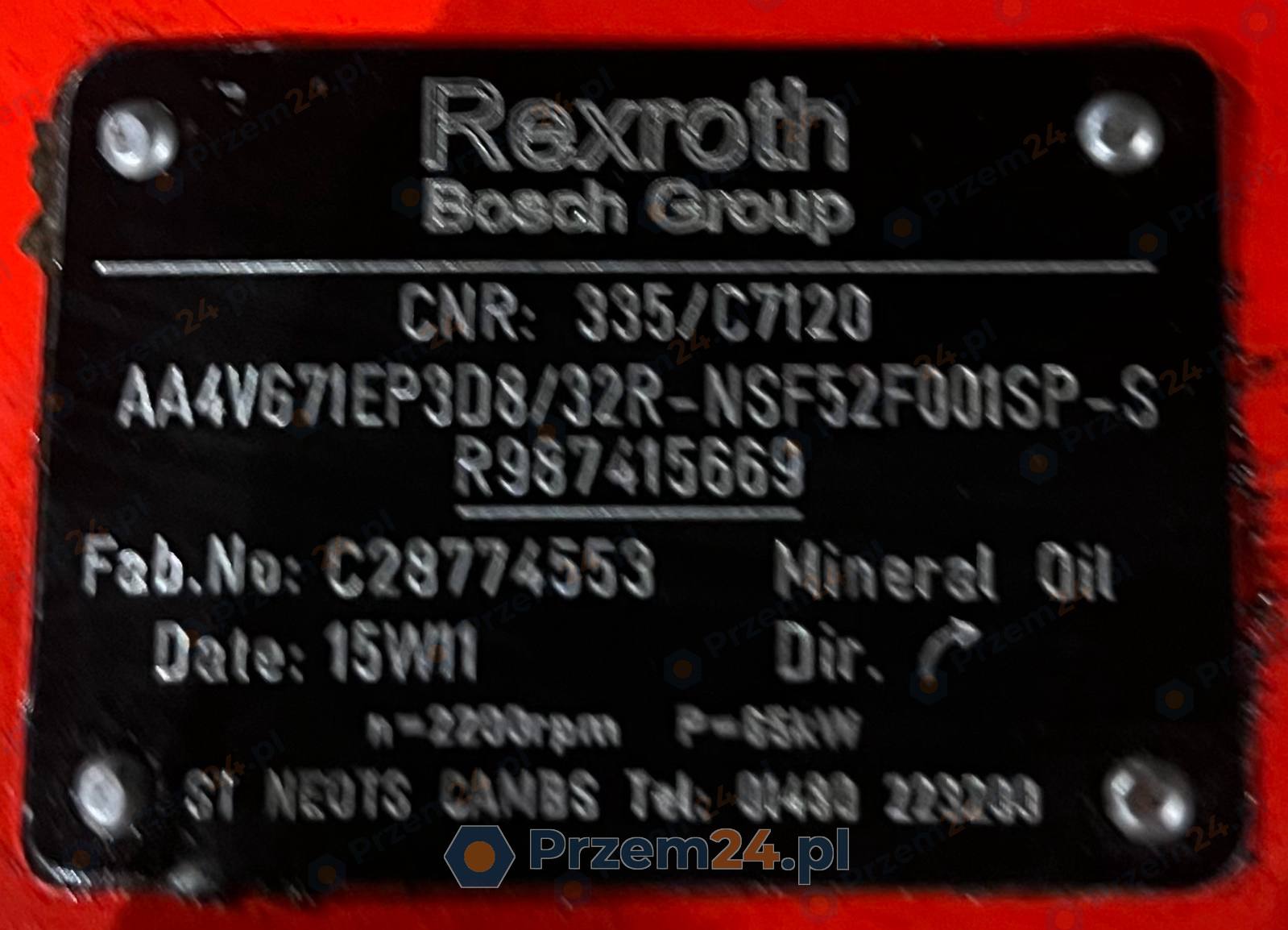 Rexroth-AA4VG71EP3D8-32R-NSF52F001SP-S-(JCB-335-C7120)-Hydraulic-Pump-JCB-527-58