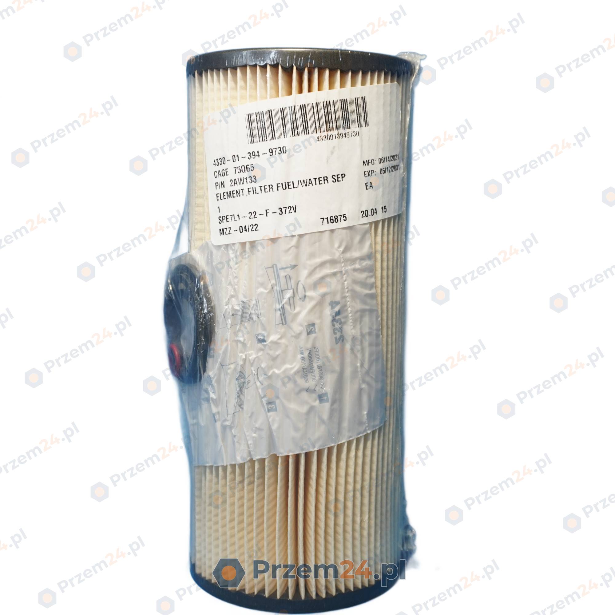 Parker-Racor-4330-01-394-9730-2AW133-Fuel-Filter