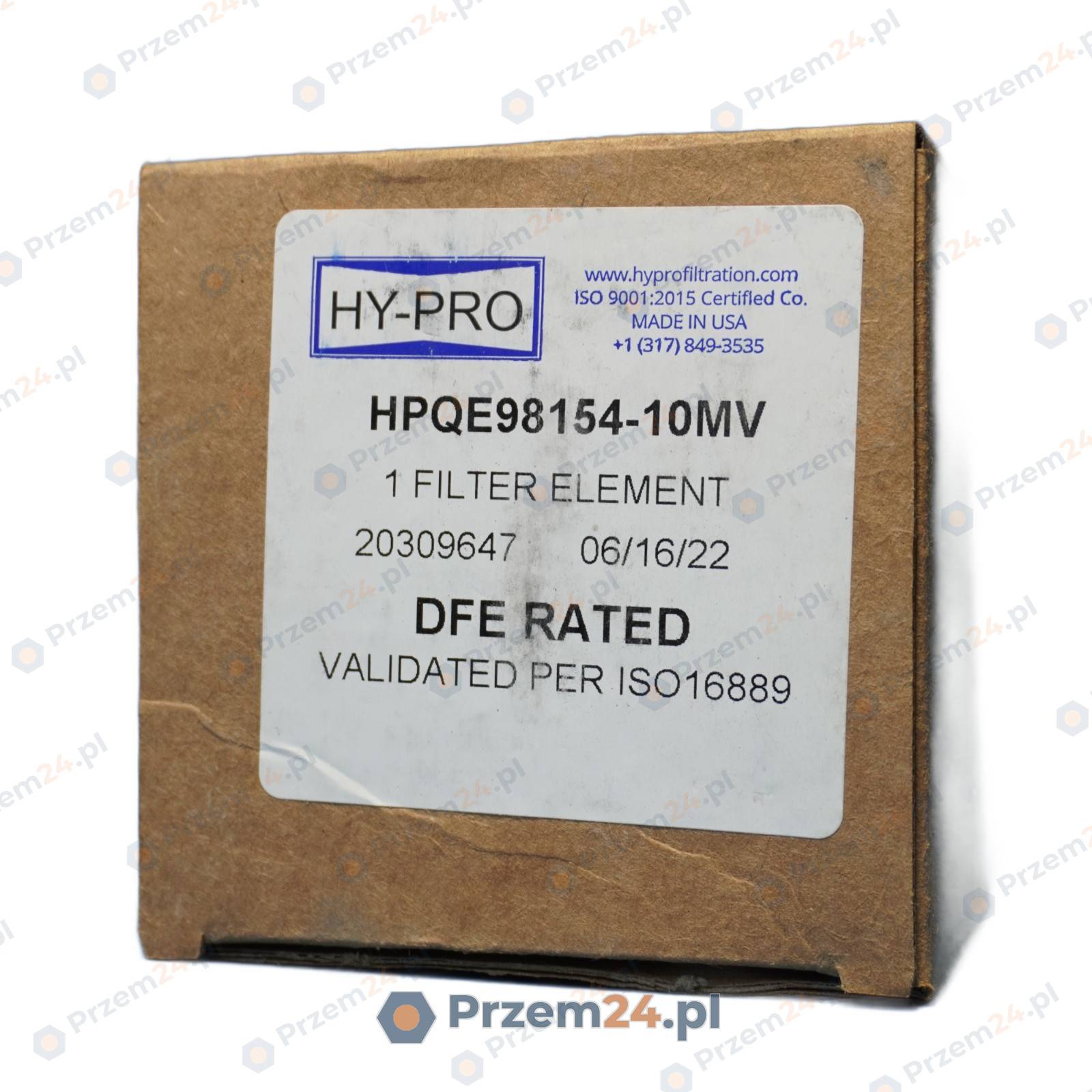 HY-PRO-HPQE98154-10MV-Hydraulic-Filter-(LOT-OF-2)