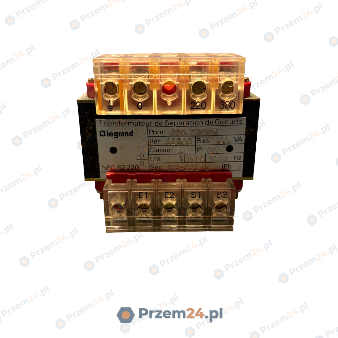 Legrand-42920-Transformer-220-360V-50-60Hz-63VA