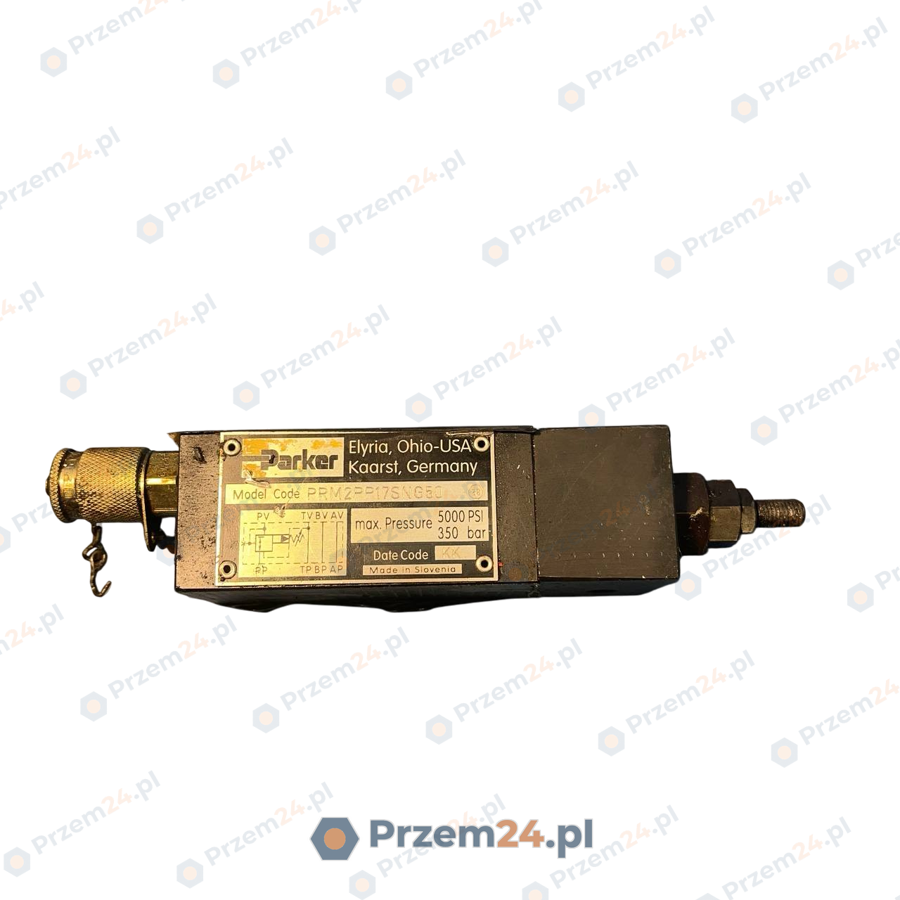 Parker-PRM2PP17SNG50-Pressure-Reducing-Valve,-350-bar,-5000-psi