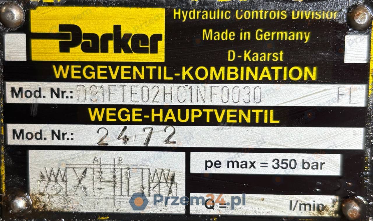 Parker-D91FTE02HC1NF0030-Hydraulic-valve-Pe-max=350-bar