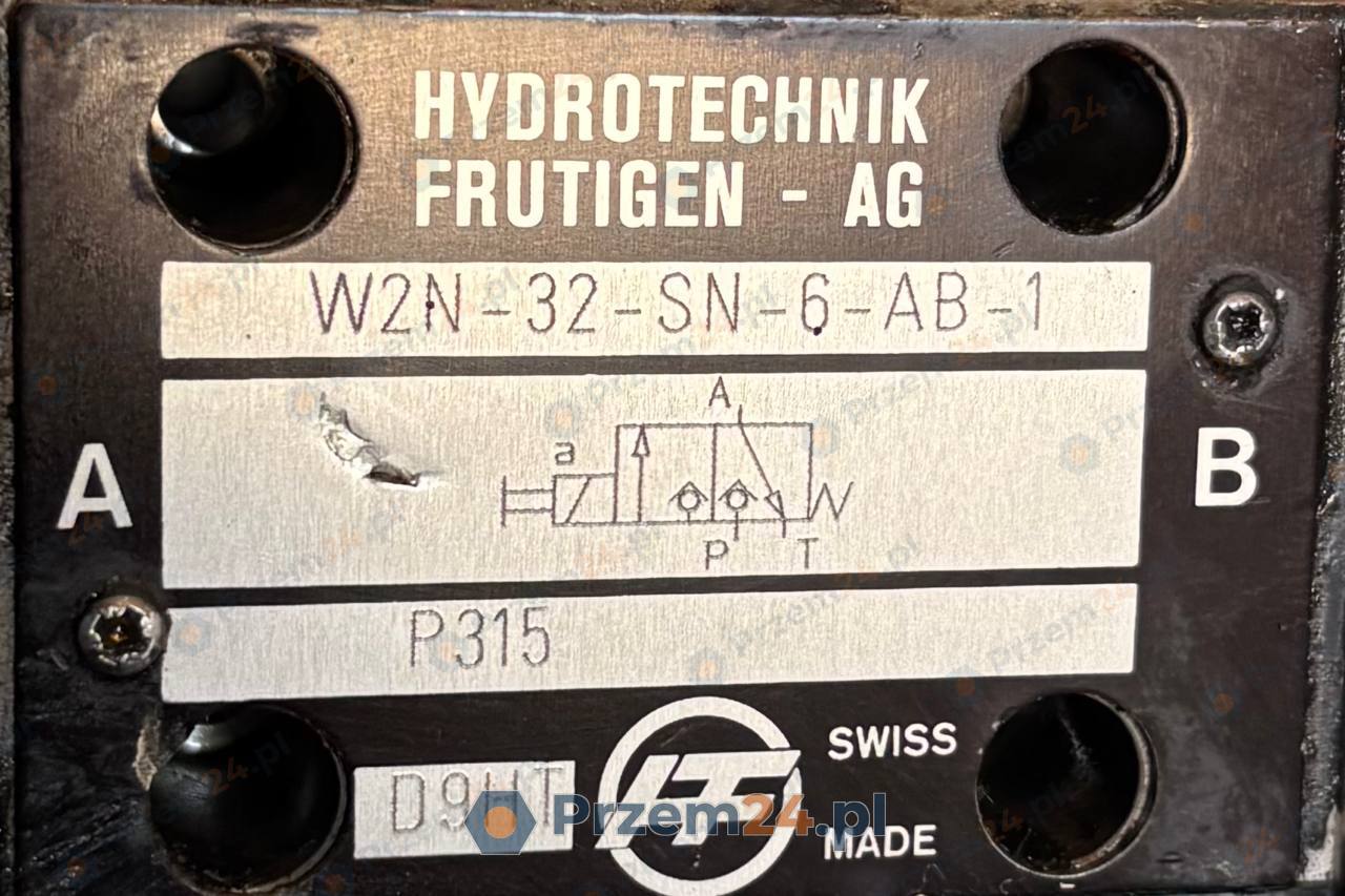 Hydrotechnik-W2N-32-SN-6-AB-1-Hydraulic-valve-+-Bucher-XF050RH-LHD-280013-Coil