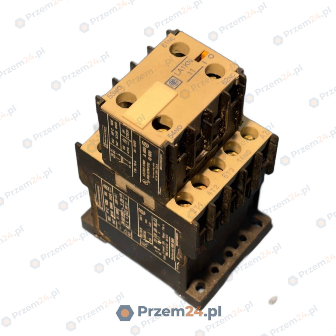 Telemecanique-LC1K0910-LA1KN20-Contactor-with-contact-block