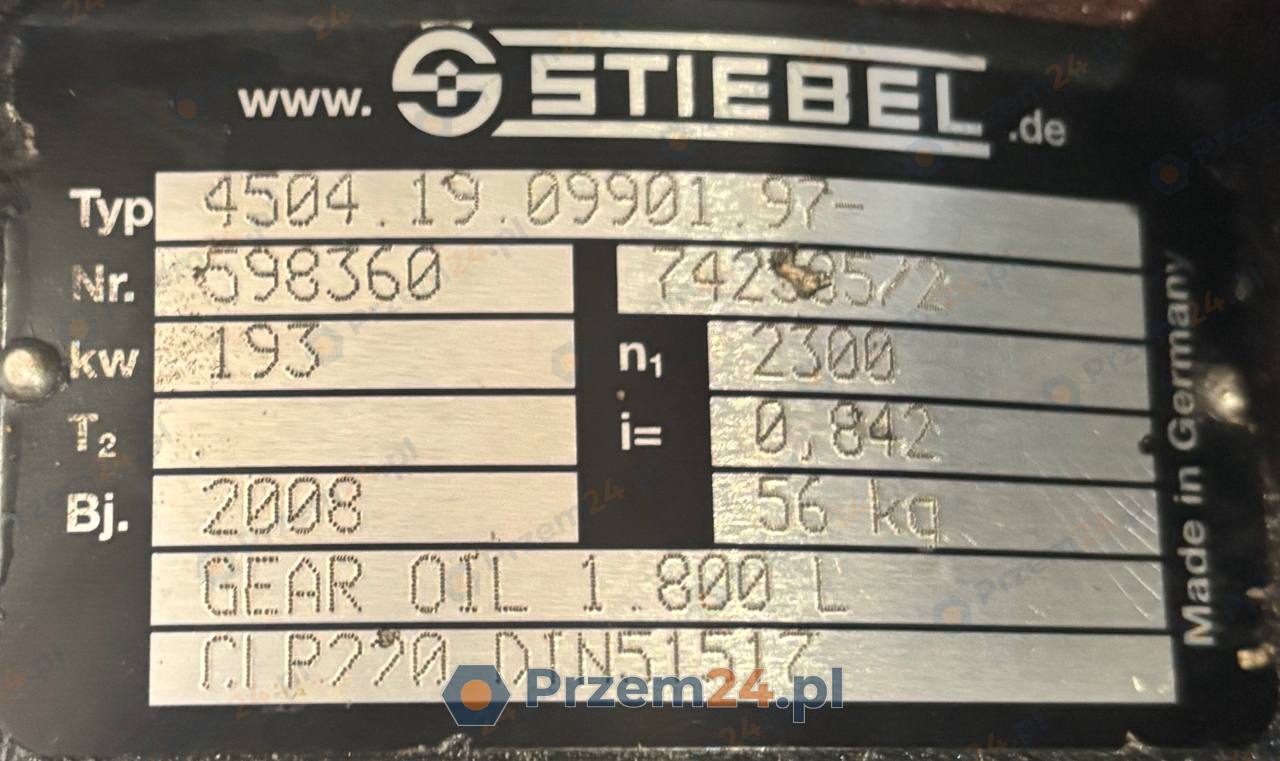 Stiebel-4504.19.09901.97-598360-Gearbox-193kW