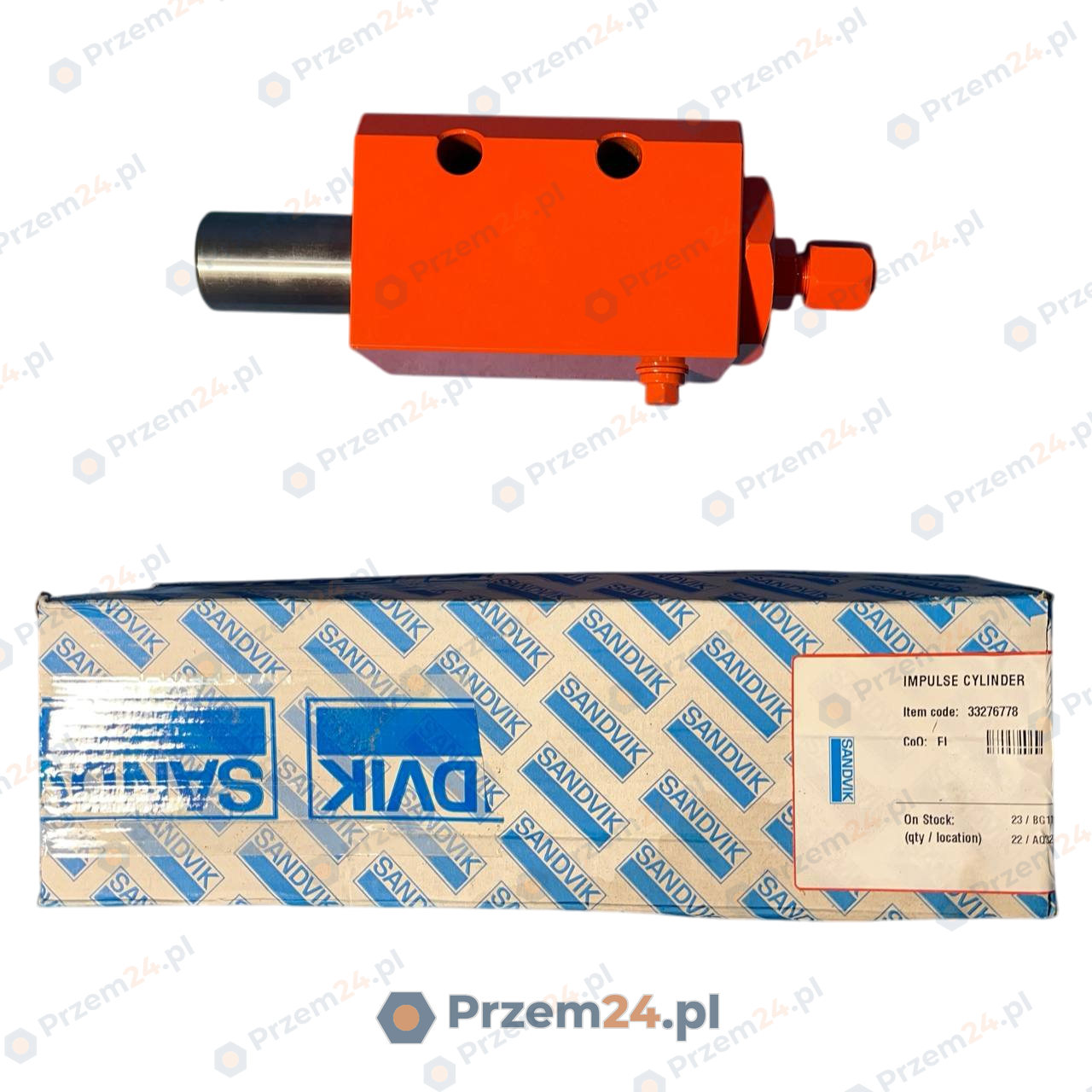 Sandvik-33276778-332-767-78-Impact-cylinder-for-Sandvik-DD210-DD311