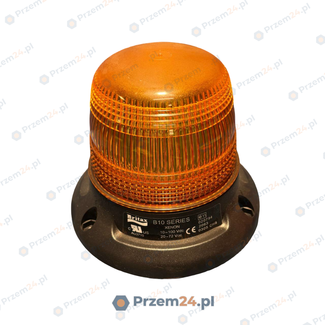 BRITAX-B10-SERIES-XENON-STROBE-Orange-Warning-Light-10R-04-10-100-V-DC