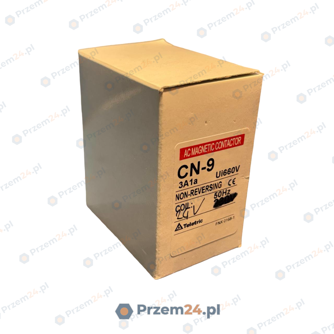 Teletric-Teco-CN-9-CN9-AC-Magnetic-Contactor-3A1a-Ui660V-24V-50Hz