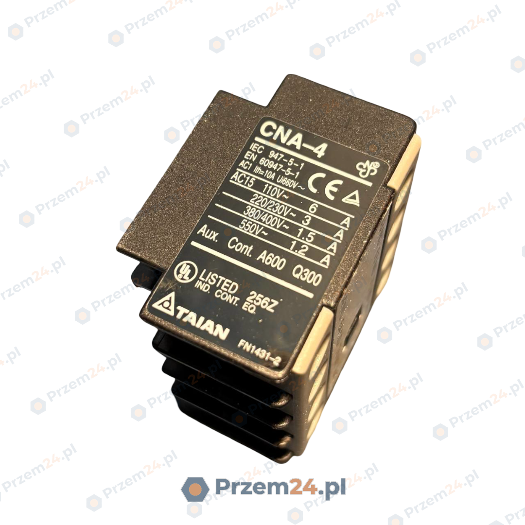 Teletric-TECO-Taian-CNA-4-CNA-440-Auxiliary-Contact-Block-10A-660V