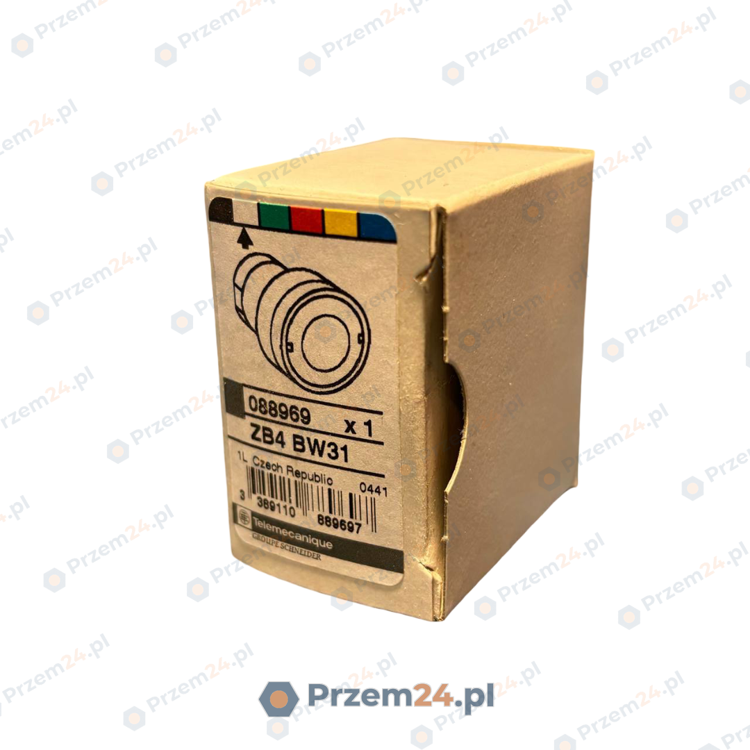 Telemecanique-ZB4-BW31-088969-White-Selector-Switch-Head-5-PIECES