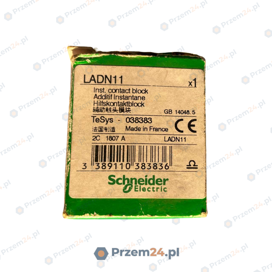 Schneider-Electric-TeSys-LADN11-038383-Auxiliary-Contact-Block