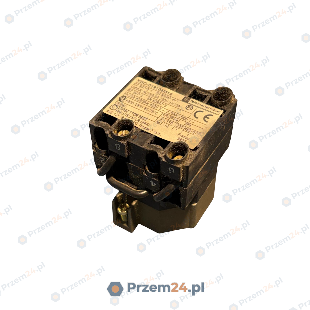 Telemecanique-XBC-D19104M12-065561-Selector-Switch-230V-6,5A-0,75kW