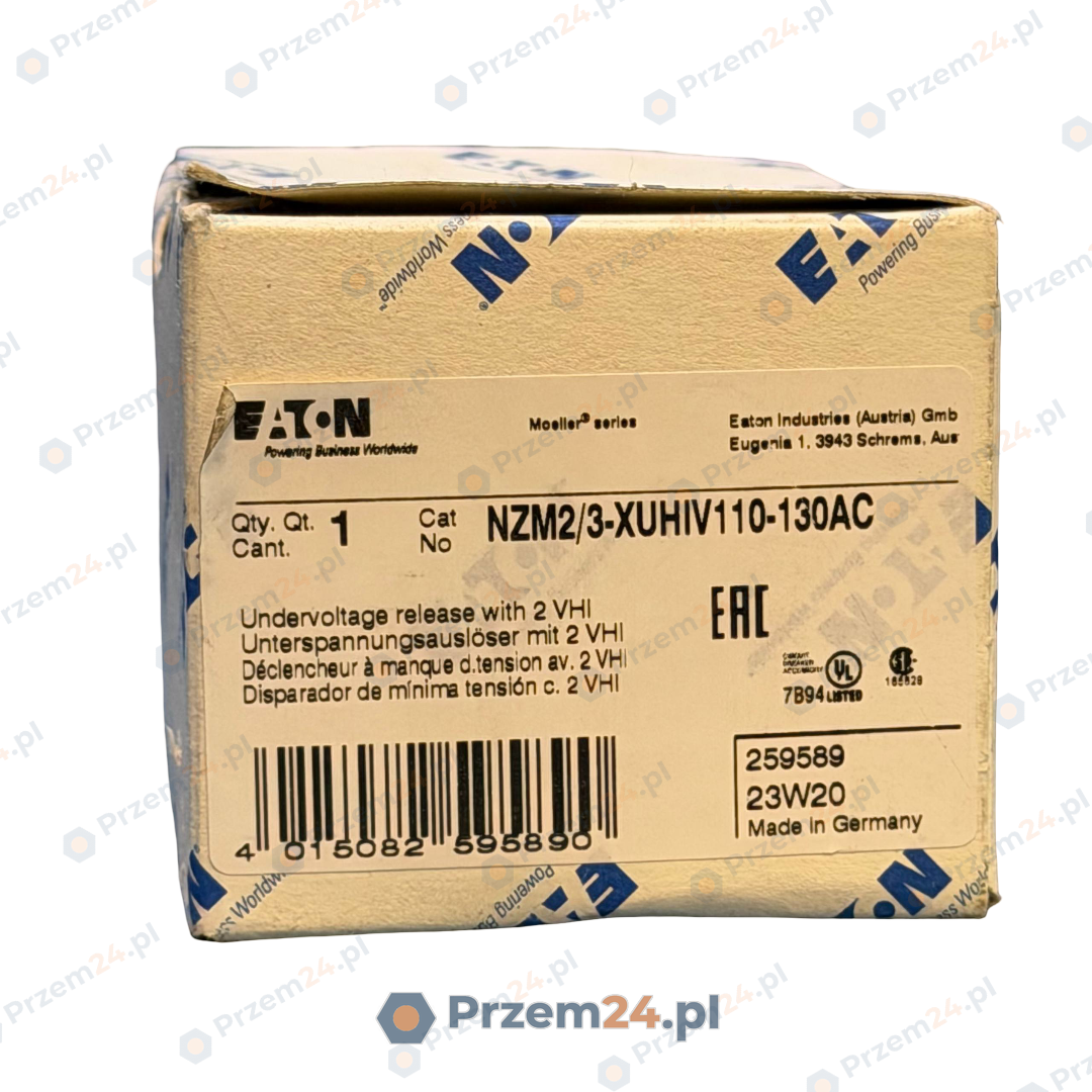 Eaton-NZM2-3-XUHIV110-130AC-259589-Undervoltage-Release