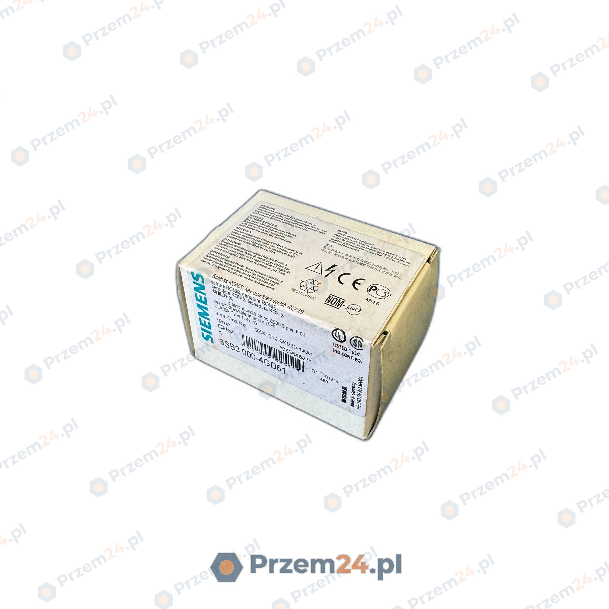 Siemens-3SB3000-4GD61-Key-Operated-Switch