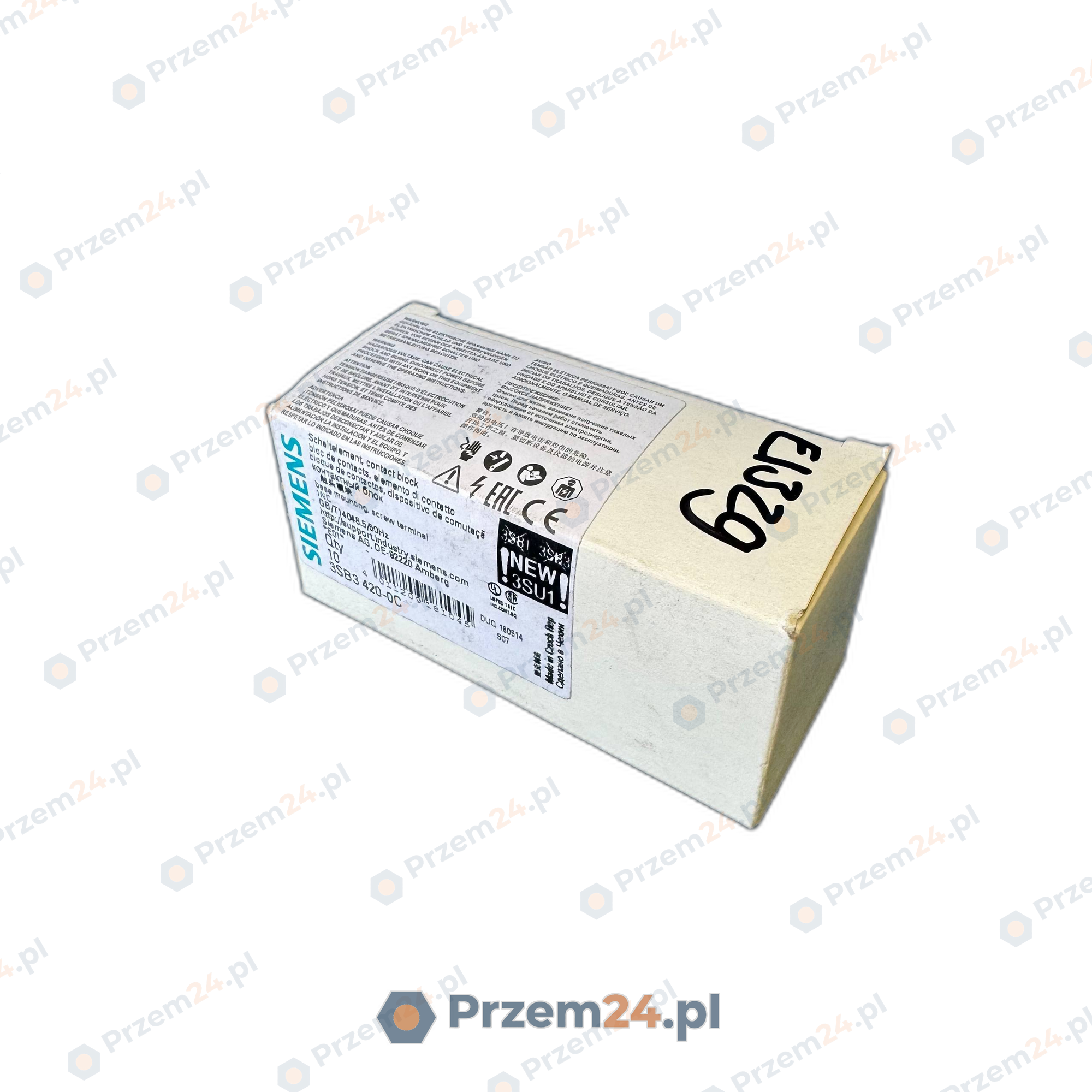 Siemens-3SB3420-0C-Contact-block-10-Pieces