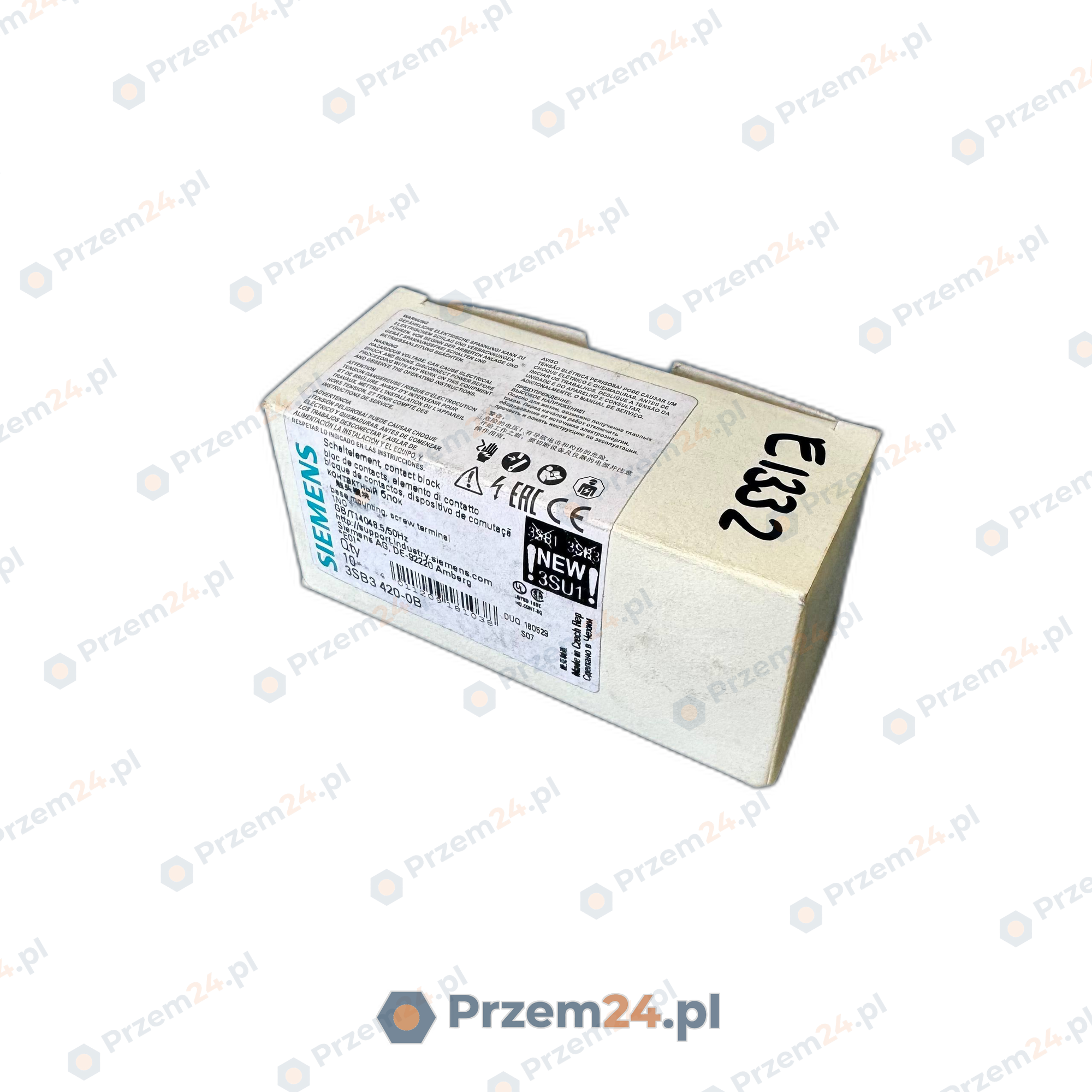 Siemens-3SB3420-0B-Contact-block-10-pieces
