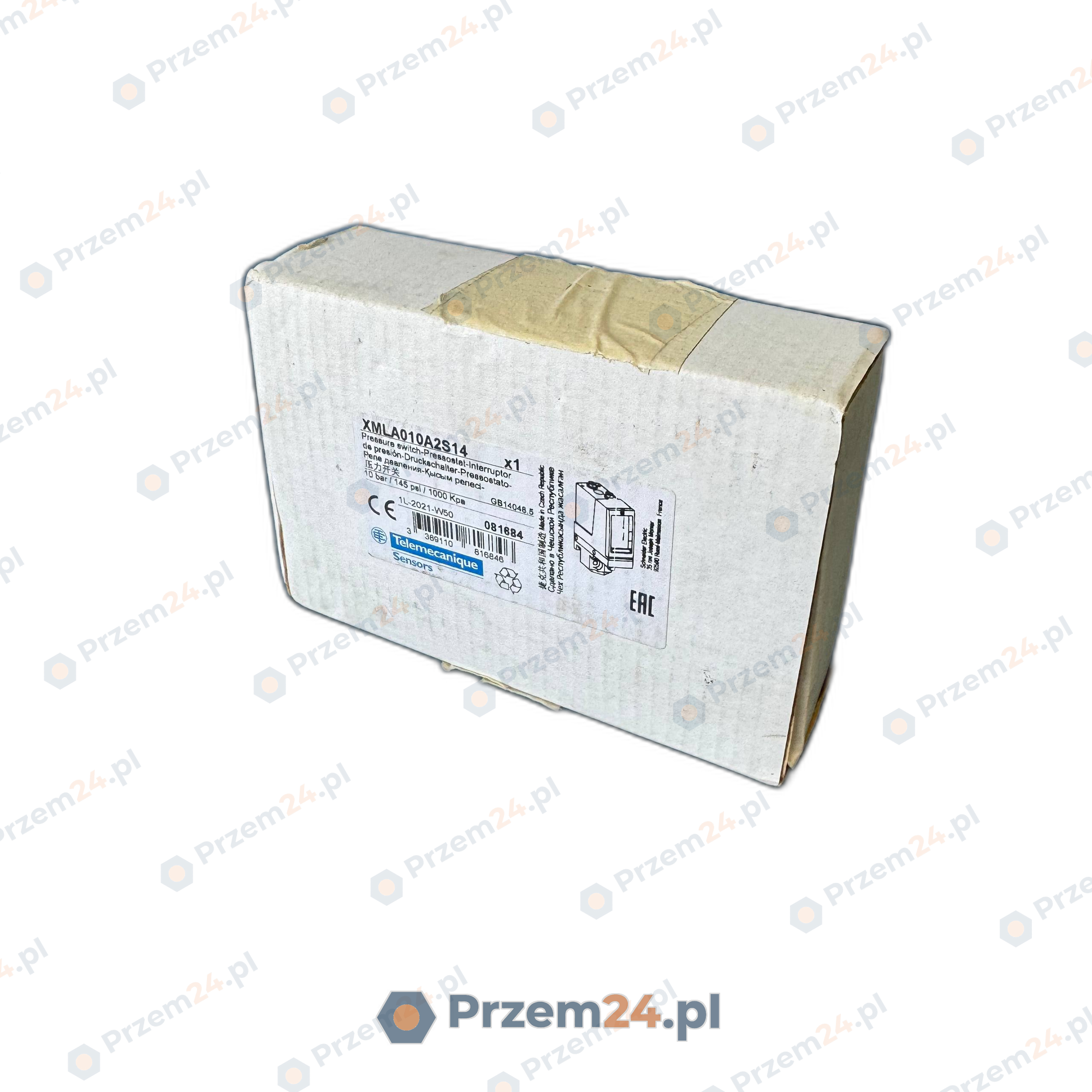 Telemecanique-XMLA010A2S14-Pressure-Switch-10-bar-145-psi