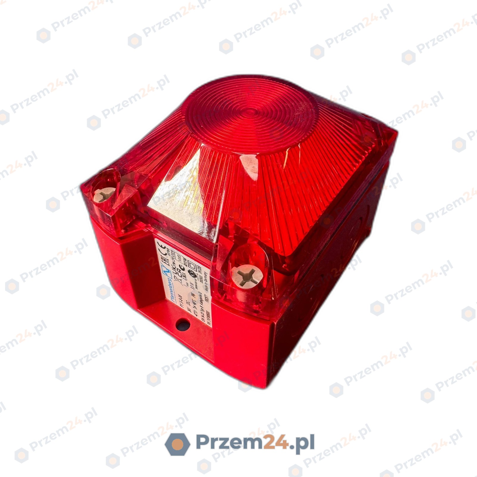 Pfannenberg-PY-X-S-05-21510805000-Xenon-Flashing-Beacon-24V-DC-Red