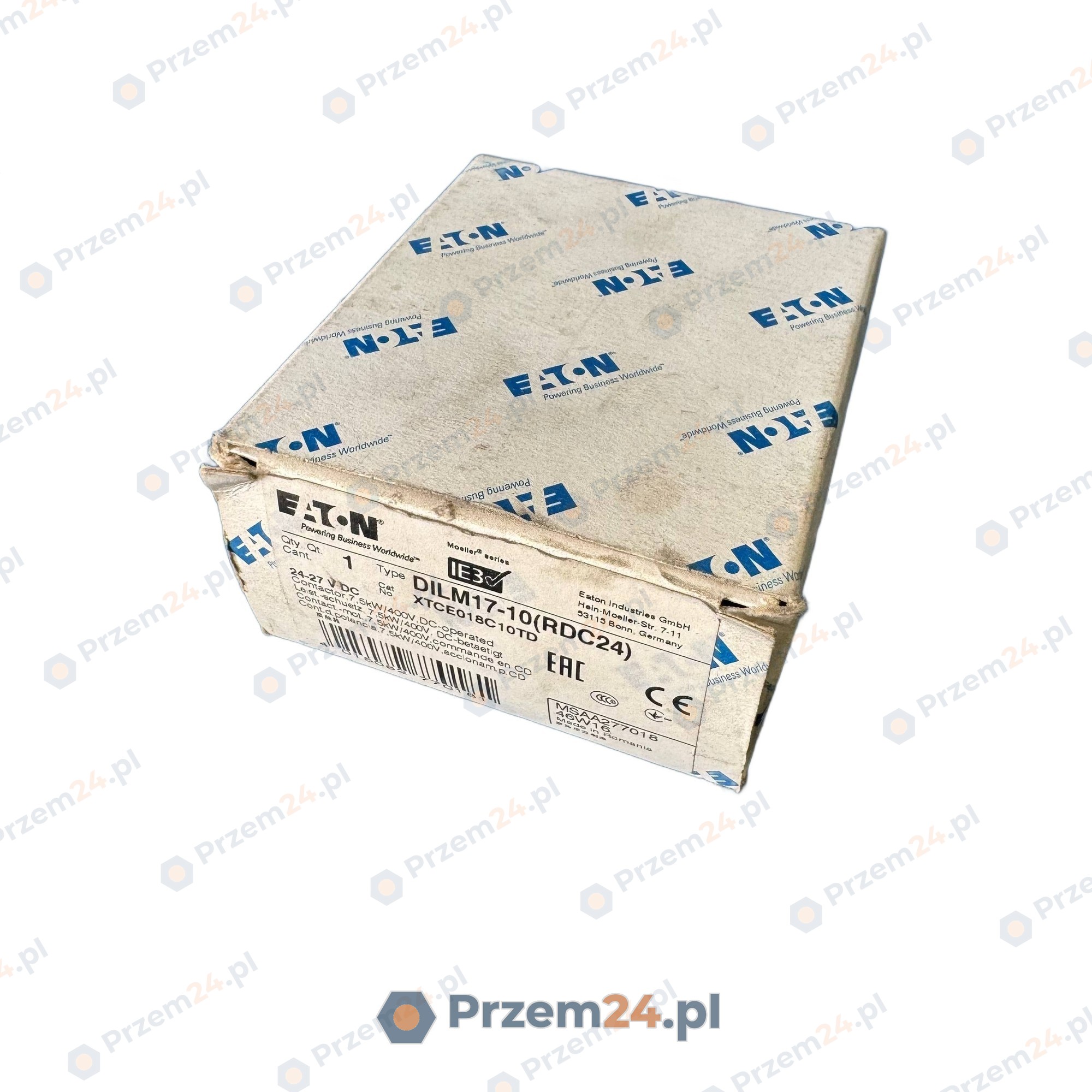 Eaton-DILM17-10(RDC24)-277018-Contactor-7.5kW-400V