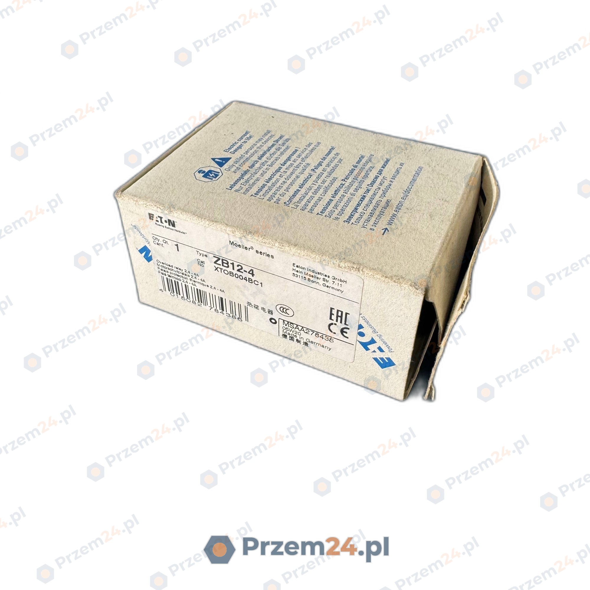 Eaton-ZB12-4-XTOB004BC1-Thermal-Overload-Relay-2.4-4A