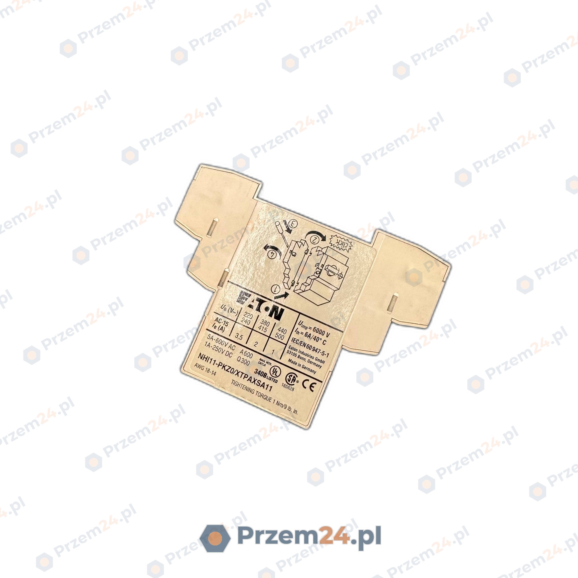 Eaton-NHI11-PKZ0-XTPAXSA11-Auxiliary-contact-block